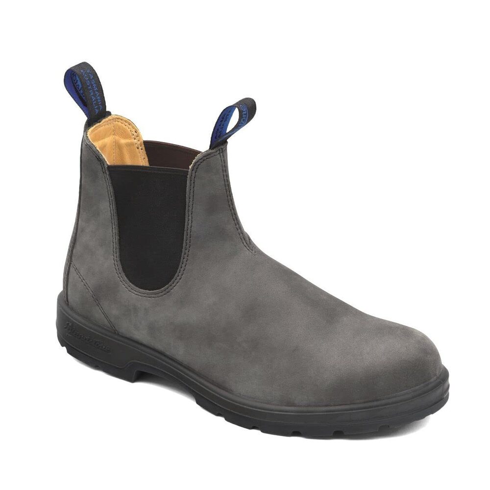 BLUNDSTONE UNISEX DRESS SERIES 1308 CHELSEA BOOTS FOR MEN AND WOMEN, WIDE CHISEL - Picture 6 of 6